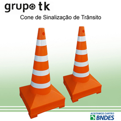 Cone de Sinalização de Trânsito - GrupoTk